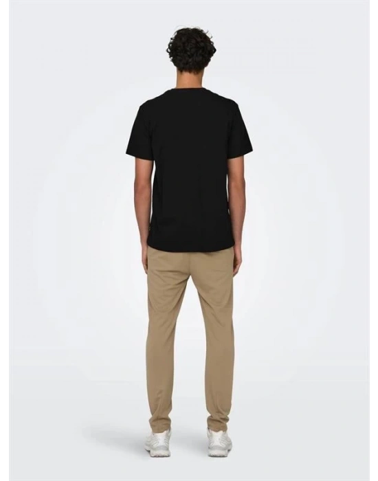 Logo Baskı Erkek T-Shirt