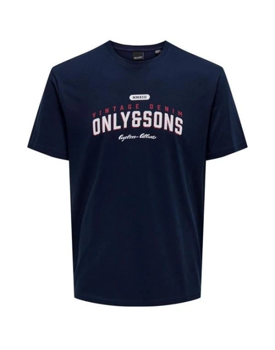 Logo Baskı Erkek T-Shirt