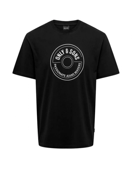 Logo Baskılı Erkek T-Shirt