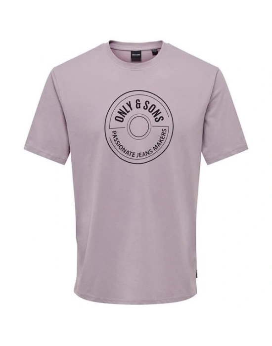 Logo Baskılı Erkek T-Shirt