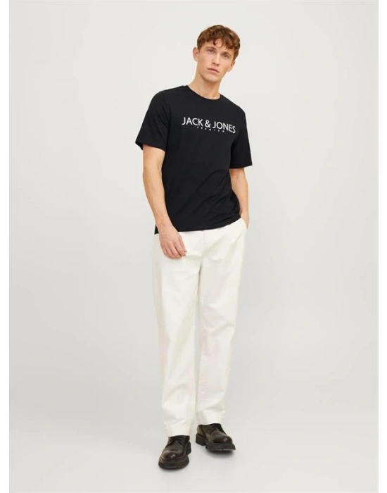 Logo Baskılı Erkek T-Shirt