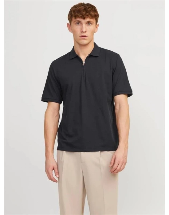 Organik Pamuk Basic Erkek Polo Yaka T-Shirt