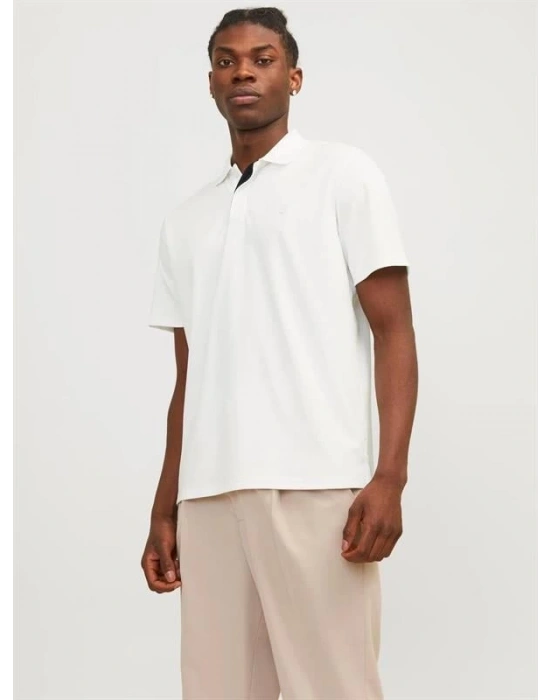 Organik Pamuk Basic Erkek Polo Yaka T-Shirt