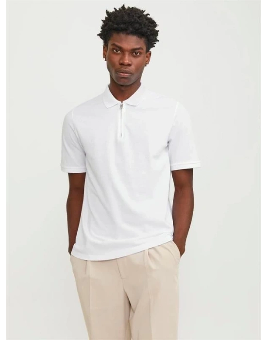 Organik Pamuk Basic Erkek Polo Yaka T-Shirt