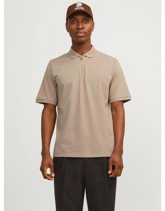 Organik Pamuk Basic Erkek Polo Yaka T-Shirt