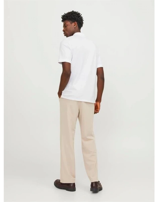 Organik Pamuk Basic Erkek Polo Yaka T-Shirt