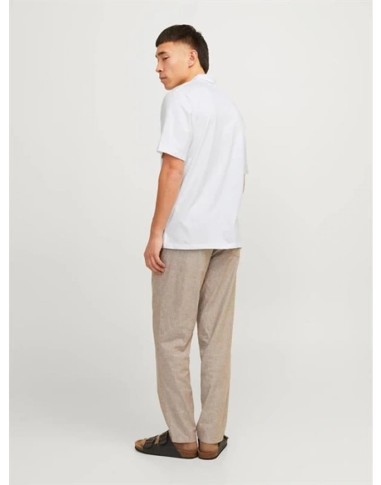 Organik Pamuk Basic Erkek Polo Yaka T-Shirt