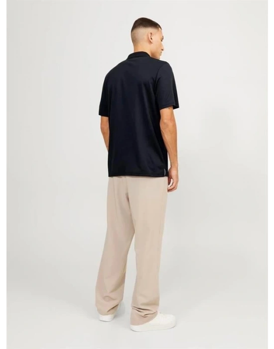 Organik Pamuk Basic Erkek Polo Yaka T-Shirt