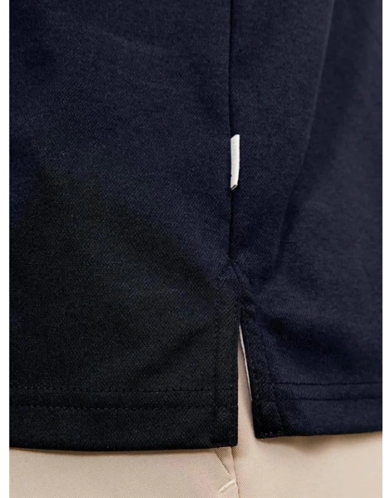 Organik Pamuk Basic Erkek Polo Yaka T-Shirt