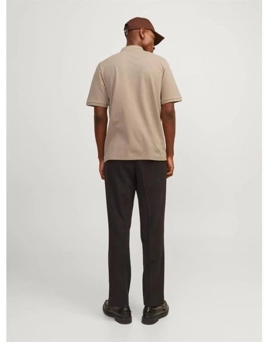 Organik Pamuk Basic Erkek Polo Yaka T-Shirt