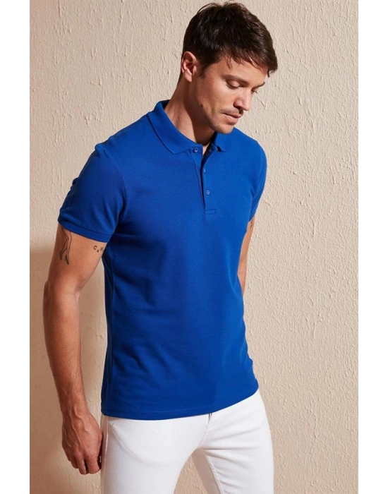 Organik Pamuk Erkek Polo Yaka T-Shirt