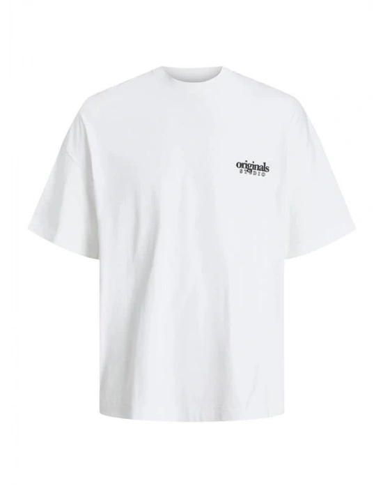 Oversize Sırt Baskılı Erkek T-Shirt