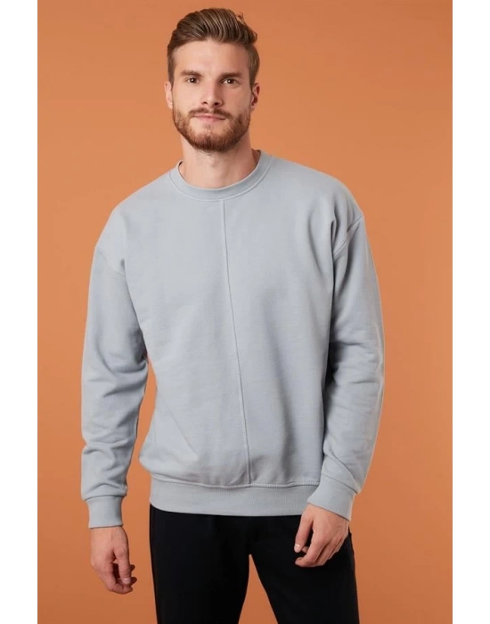 Pike Kumaş Oversize Sweatshirt