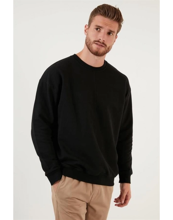 Pike Kumaş Oversize Sweatshirt