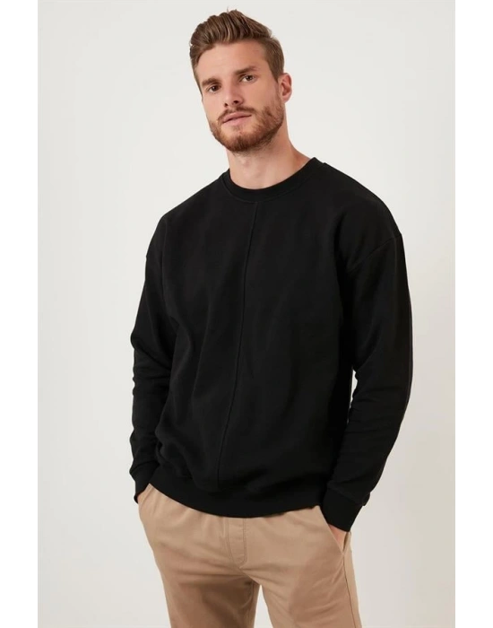 Pike Kumaş Oversize Sweatshirt