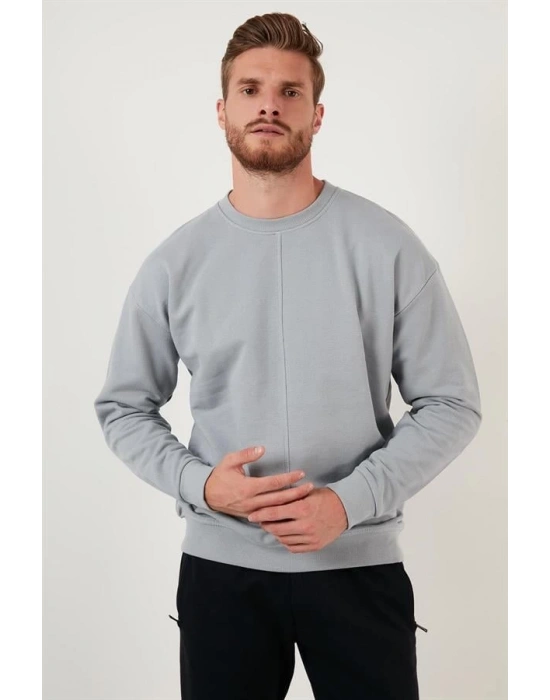 Pike Kumaş Oversize Sweatshirt
