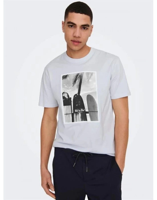 Regular Fit Bisiklet Yaka Erkek T-Shirt