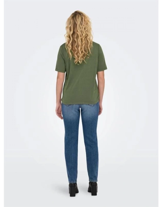 Regular Fit V Yaka Üst T-Shirt
