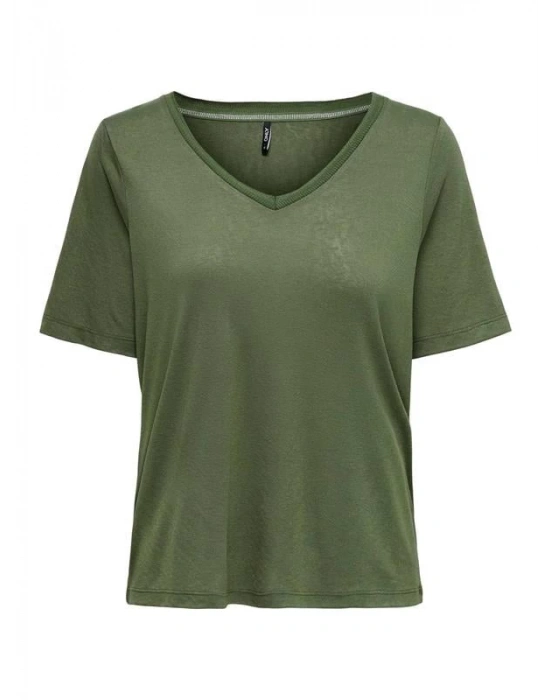 Regular Fit V Yaka Üst T-Shirt