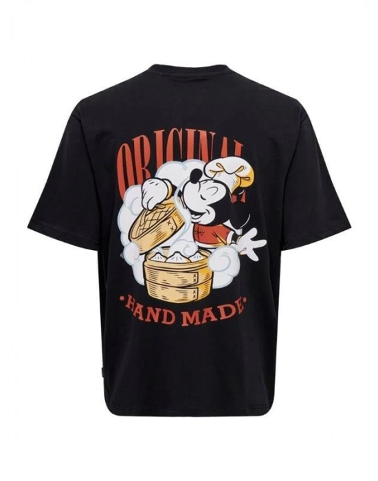Sırt Baskı Mickey Model T-Shirt