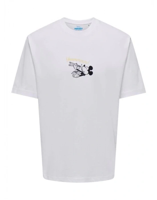 Sırt Baskı Mickey Model T-Shirt