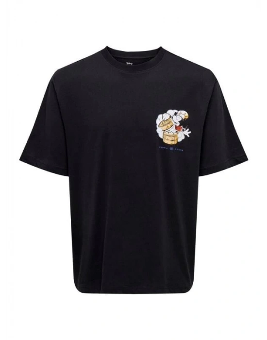 Sırt Baskı Mickey Model T-Shirt