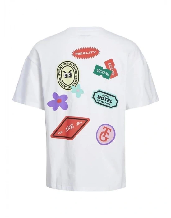Sırt Baskılı Erkek T-Shirt