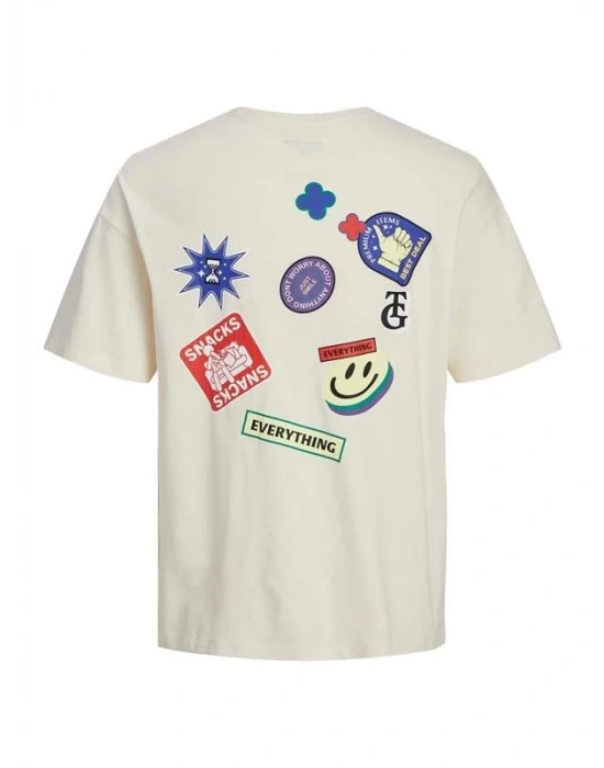 Sırt Baskılı Erkek T-Shirt