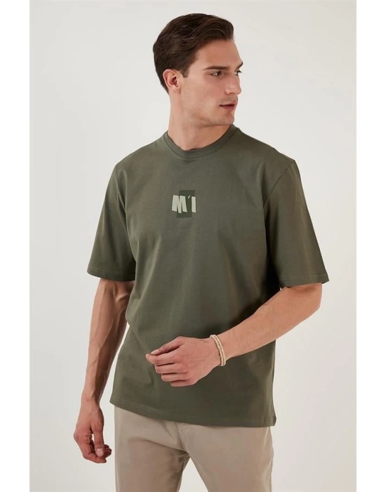 Sırt Baskılı Oversize T-Shirt