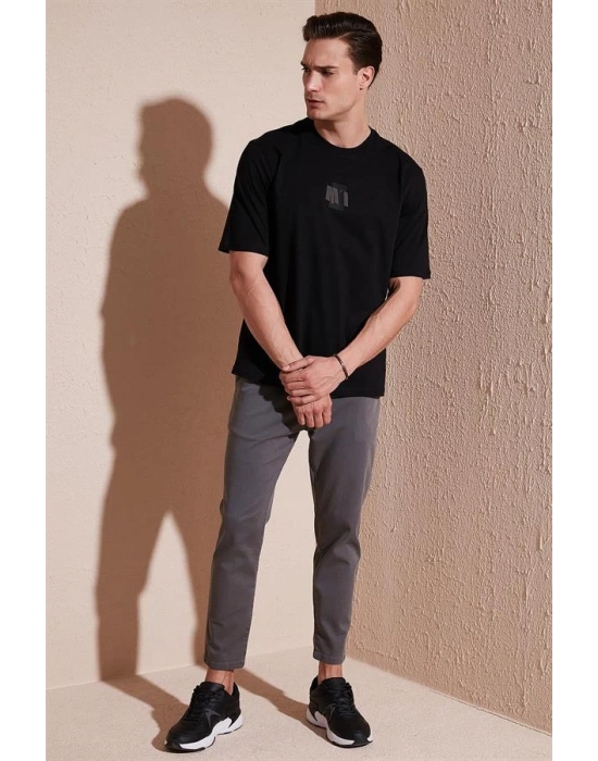 Sırt Baskılı Oversize T-Shirt