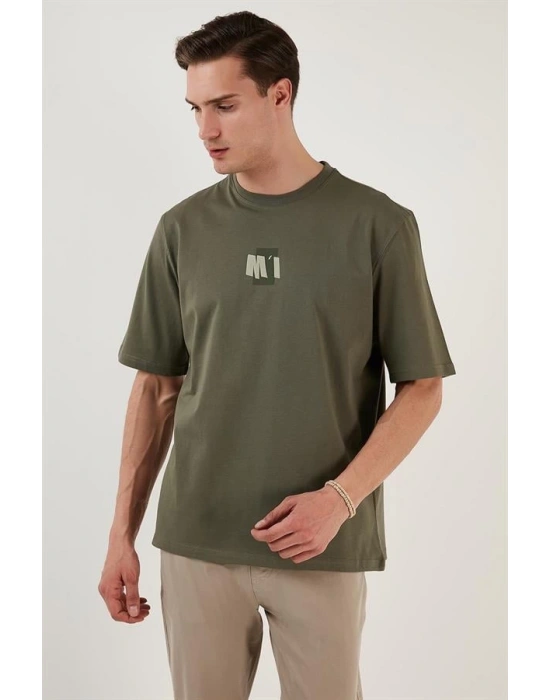 Sırt Baskılı Oversize T-Shirt