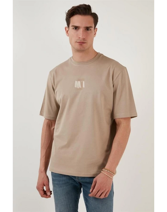 Sırt Baskılı Oversize T-Shirt