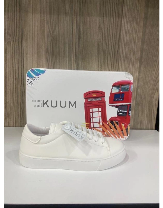 Sneaker Platin Kadın Günlük Ayakkabı