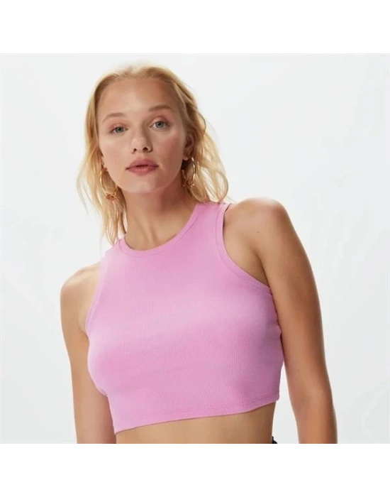 Yaka Fitilli Kumas Kadın Askili Body