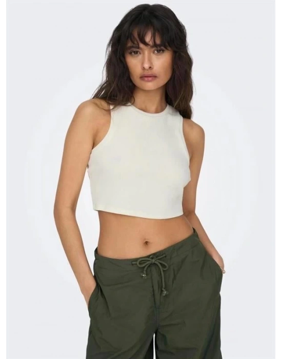 Yaka Fitilli Kumas Kadın Askili Body