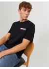 12233999-2 Baskılı Basic Erkek T-Shirt