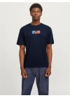 12268415 Baskılı Basic Erkek T-Shirt