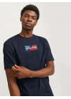 12268415 Baskılı Basic Erkek T-Shirt