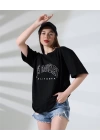 Angeles Baskılı Kadın T-Shirt