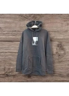 Baskılı Oversıze Erkek Hoody