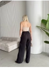 Beli çapraz pantolon