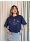 Clfrn Baskılı Kadın T-Shirt