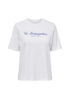 Comfort Fit Relax T-shirt  BEYAZ