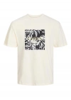 Flamlı Kumaş Baskılı Erkek T-Shirt