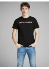 JJ 12137126 Baskılı Basic Erkek T-Shirt