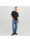 JJ 12234746 Basıc Bisiklet Yaka Erkek T-Shirt