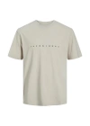JJ 12234746 Basıc Bisiklet Yaka Erkek T-Shirt