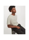 JJ 12234746 Basıc Bisiklet Yaka Erkek T-Shirt