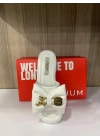 K707107 Fashıon Bayan Terlik