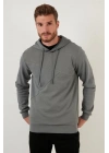 Lakınt Parçalı Kapşonlu Sweatshirt